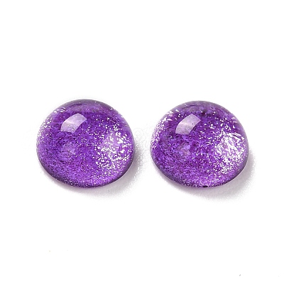 Electroplate Glass Cabochons EGLA-A005-03A-06-1