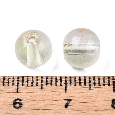 Frosted Baking Paint Glass Beads LS-DGLA-N005-8mm-02-1