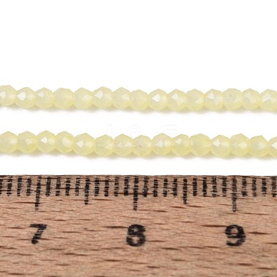 Imitation Jade Glass Beads Strands GLAA-T028-2mm-11H-1