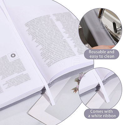 Polyester Book Cover OFST-WH0004-144J-1