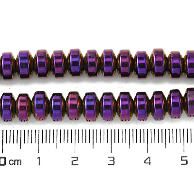 Synthetic Non-Magnetic Hematite Beads Strands G-H020-L01-08-1