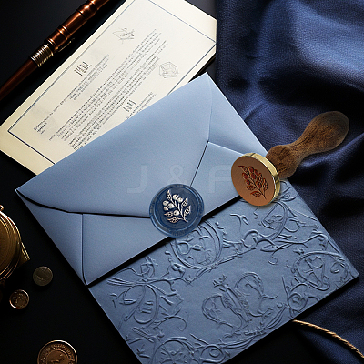 Retro Wax Seal Stamp Set AJEW-WH0206-026-1