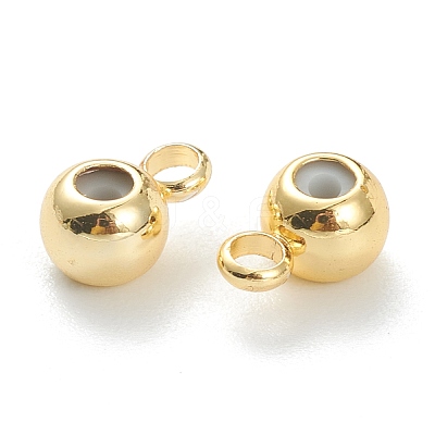 Rack Plating Brass Tube Bails KK-F826-02B-G-1