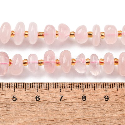 Natural Rose Quartz Beads Strands LS-G-RM250109-A17-1