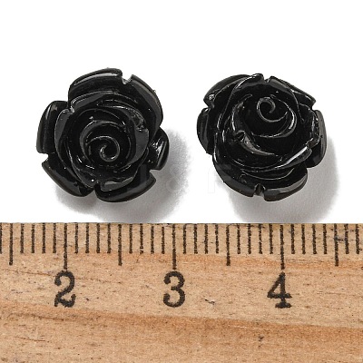 Synthetic Coral Dyed Carved Beads SHEL-I001-05D-05-1