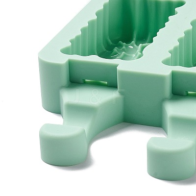 Food Grade DIY Rectangle Ice-cream Silicone Molds LS-DIY-D062-03A-1