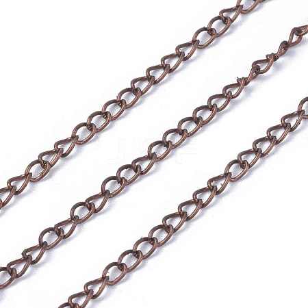 Iron Twisted Chains Curb Chains CHS001Y-R-1