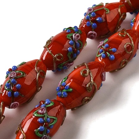 Handmade Lampwork Beads LAMP-J089-D11-A-1