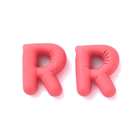 Spray Painted Alloy Pendants FIND-C062-08R-1
