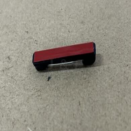 Plastic Brooch Finding FIND-WH0048-41B-1