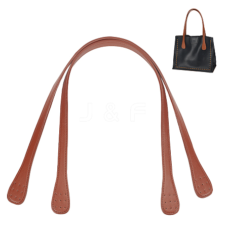PU Leather Sew on Bag Handles FIND-WH0137-30C-1