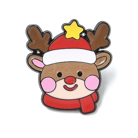 Christmas Enamel Pins JEWB-I050-01EB-04-1