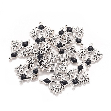 Alloy Enamel Chandelier Component Links LS-ENAM-EA9734Y-1-1