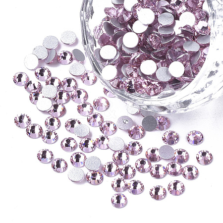 Glass Rhinestone Flat Back Cabochons RGLA-S002-06SS-13-1