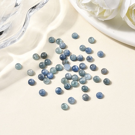 Natural Kyanite/Cyanite/Disthene Cabochons G-B146-03-4mm-1