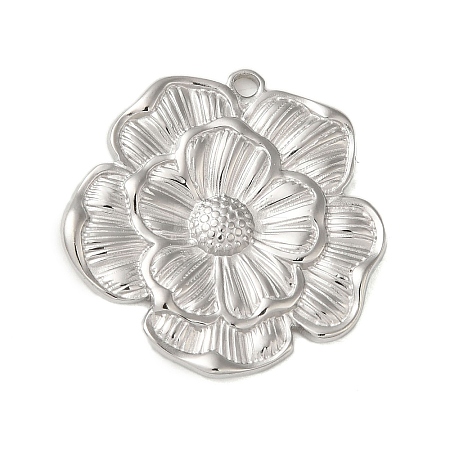 Non-Tarnish 304 Stainless Steel Pendants STAS-S123-04P-04-1