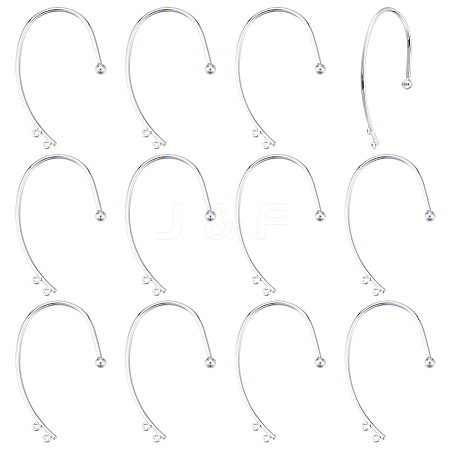 12Pcs Brass Ear Cuff Findings KK-ME0001-78-1
