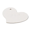 100Pcs Heart Shaped Paper Blank Price Tags CDIS-P008-01B-3