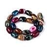 Natural Agate Beads Strands G-N356-02A-07-3