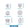 Transparent Acrylic Beads TACR-TA0001-11-8