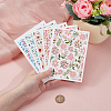 5Pcs 5 Styles Ceramics Clay Water Transfer Paper DIY-ME0001-99C-3