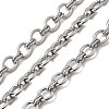 304 Stainless Steel Oval Link Chains CHS-Z007-01P-1