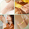 Rubberized Style Imitated Silicone Acrylic Beads MACR-PA0001-06A-03-5