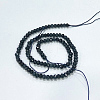 Dyed Natural Malaysia Jade Rondelle Beads Strands G-E316-2x4mm-35A-2