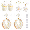 3 Pairs 3 Styles Earrring Sets EJEW-TA000-70A-1