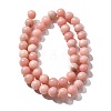 Natural Pink Opal Beads Strands G-E444-28-8mm-2