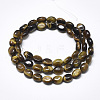 Natural Tiger Eye Beads Strands G-S357-B01-2