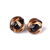 Handmade Silver Foil Glass Beads FOIL-N034-01H-2