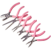 SUNNYCLUE 45# Carbon Steel Jewelry Plier Sets PT-SC0001-09-6