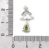 Brass Micro Pave Cubic Zirconia Pendants KK-L258-01P-C02-3