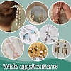 1200Pcs 6 Colors Alloy Eye Pins FIND-PH0025-40-5