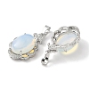 Opalite Oval Pendants G-NH0025-15P-24-2