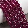 Natural & Dyed Malaysia Jade Bead Strands G-A146-10mm-A15-1