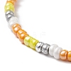 Glass Seed Beaded Necklaces for Women NJEW-JN03951-5