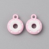 Frosted Painted Colored Alloy Pendants FIND-TAC0010-82G-1