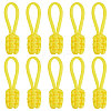 Gorgecraft 10Pcs Polyester Braided Replacement Zipper Puller Tabs FIND-GF0003-50C-1