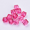 Transparent Acrylic Beads X-TACR-Q259-10mm-V08-1