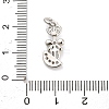 Brass Micro Pave Cubic Zirconia Pendants KK-H527-12P-3