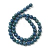 Natural Sesame Jasper/Kiwi Jasper Beads Strands X-G-L614-A01-01-3