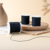 3 Rolls 3 Styles Round Nylon Braided Cord NWIR-TADJ0001-03D-6