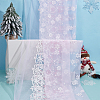2M Polyester Snowflake Mesh Fabrics DIY-WH0622-388B-4