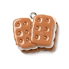 Resin Pendants RESI-A038-02G-1