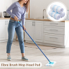 12Pcs Fibre Brush Mop Head Pad HOUS-WH0007-005-5