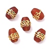 Natural Carnelian Oval Beads GG-D002-04G-1