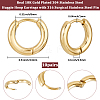 10 Pairs Ion Plating(IP) 304 Stainless Steel Huggie Hoop Earrings EJEW-BBC0002-19A-2