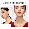 20Pcs 2 Colors  201 Stainless Steel Pendants STAS-DC0006-58-5